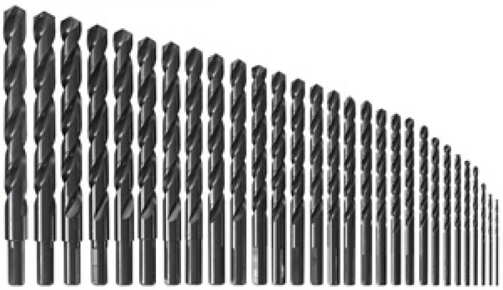 Black Oxide Metal Drill Bit Set<span class=' ItemWarning' style='display:block;'>Item is usually in stock, but we&#39;ll be in touch if there&#39;s a problem<br /></span>