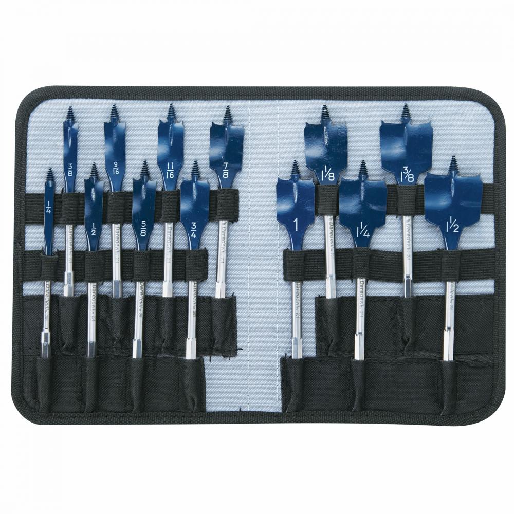 13 pc. Spade Bit Set<span class=' ItemWarning' style='display:block;'>Item is usually in stock, but we&#39;ll be in touch if there&#39;s a problem<br /></span>