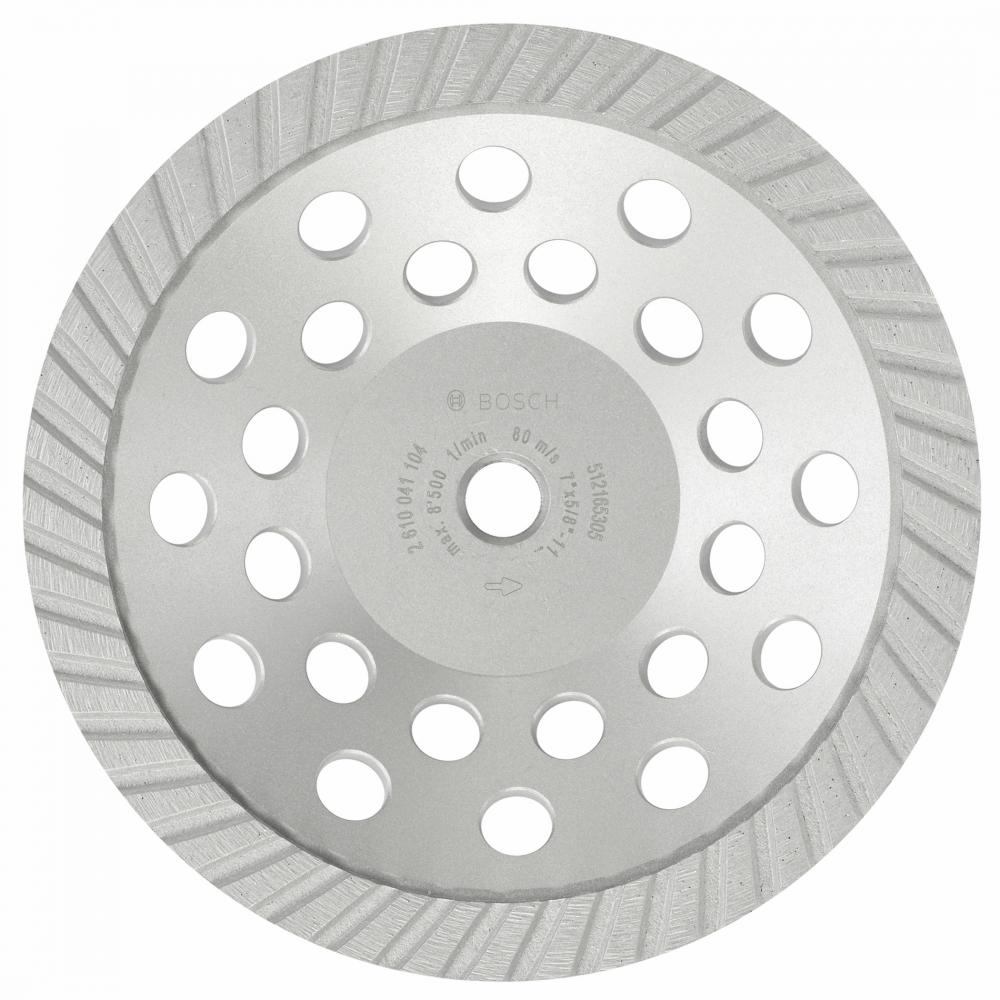 7 In. Turbo Diamond Cup Wheel<span class=' ItemWarning' style='display:block;'>Item is usually in stock, but we&#39;ll be in touch if there&#39;s a problem<br /></span>