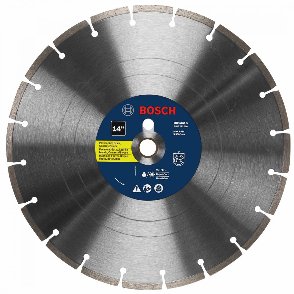 14 In. Segmented Rim Diamond Blade<span class=' ItemWarning' style='display:block;'>Item is usually in stock, but we&#39;ll be in touch if there&#39;s a problem<br /></span>