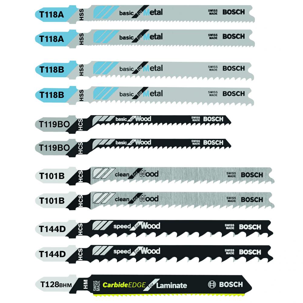 11 pc. T-Shank Jig Saw Blade Set<span class=' ItemWarning' style='display:block;'>Item is usually in stock, but we&#39;ll be in touch if there&#39;s a problem<br /></span>