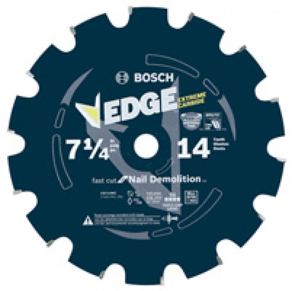 7-1/4&#34; 14 Tooth Edge Circular Saw Blade for Nail Demolition<span class='Notice ItemWarning' style='display:block;'>Item has been discontinued<br /></span>