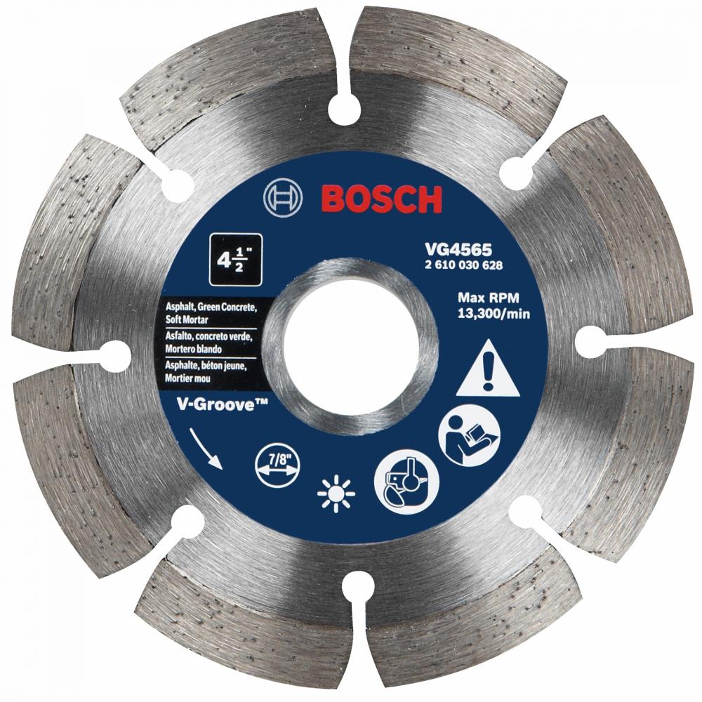 4-1/2 In. Seg Rim V-Groove Blade<span class=' ItemWarning' style='display:block;'>Item is usually in stock, but we&#39;ll be in touch if there&#39;s a problem<br /></span>