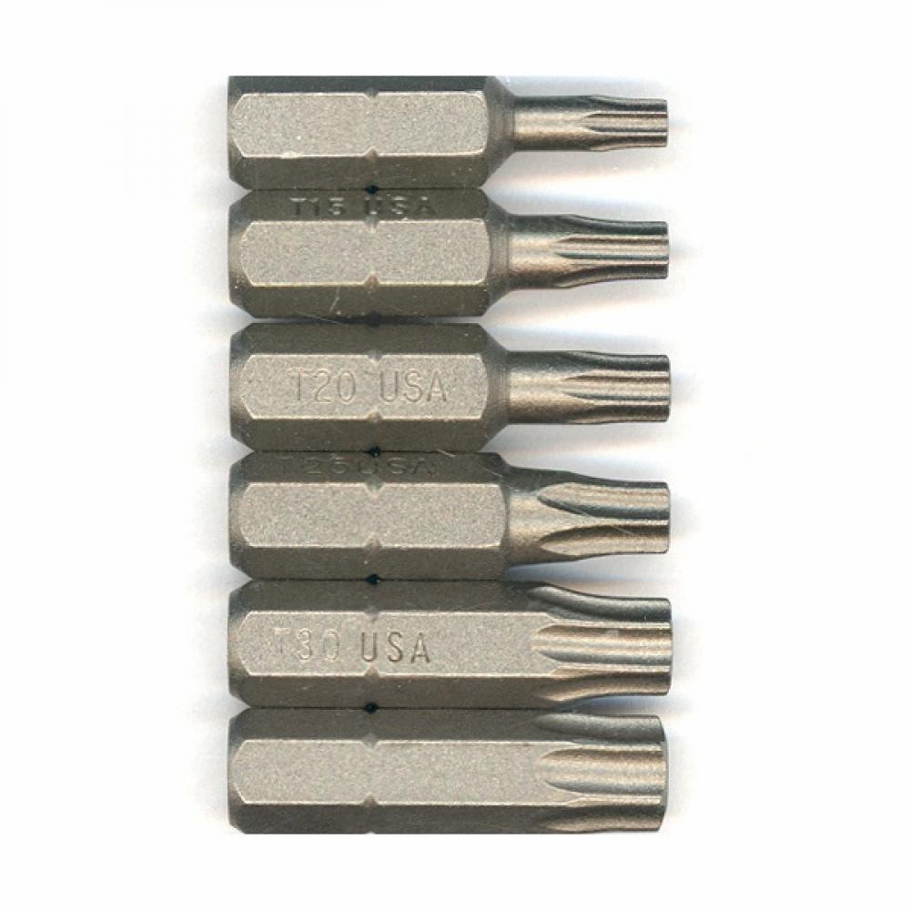 6 pc. Torx® Insert Bit Set<span class=' ItemWarning' style='display:block;'>Item is usually in stock, but we&#39;ll be in touch if there&#39;s a problem<br /></span>