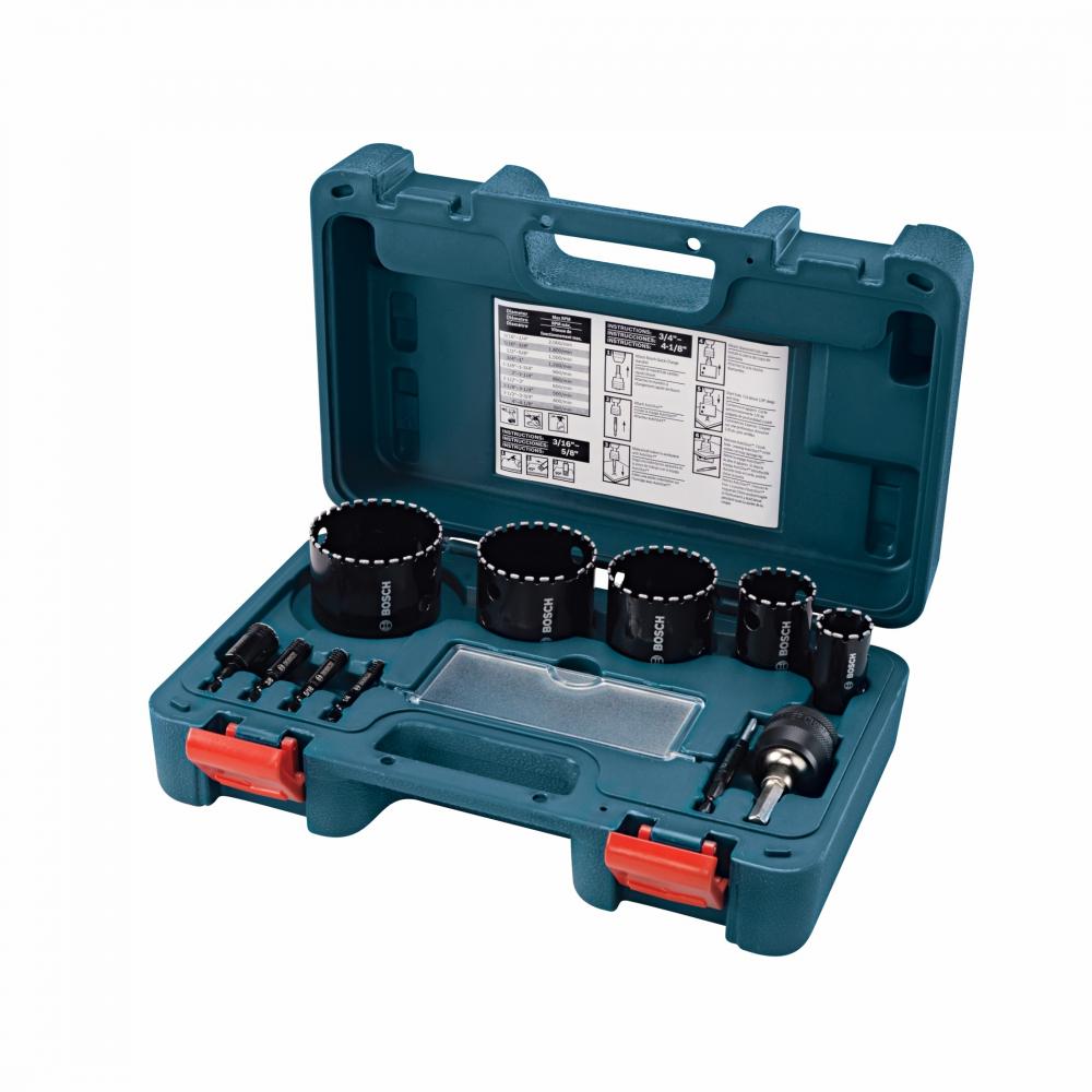 Diamond Hole Saw Set<span class=' ItemWarning' style='display:block;'>Item is usually in stock, but we&#39;ll be in touch if there&#39;s a problem<br /></span>