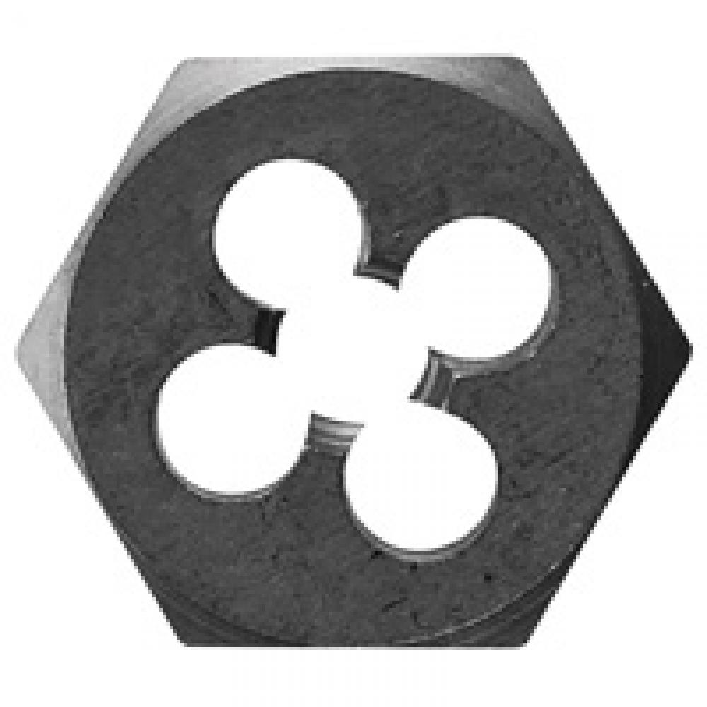 7mm - 1.00 High-Carbon Steel Metric Hex Die<span class='Notice ItemWarning' style='display:block;'>Item has been discontinued<br /></span>