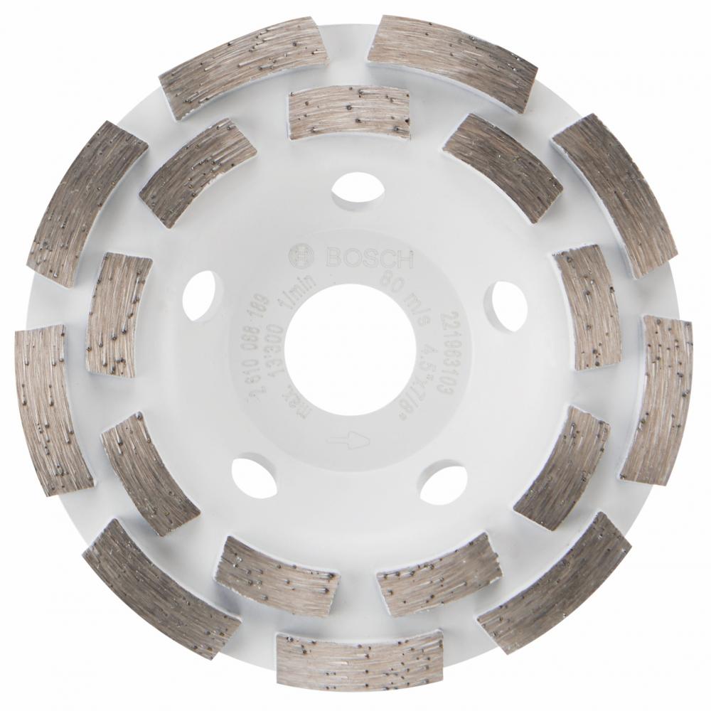 4.5 In. Segmented Diamond Cup Wheel<span class=' ItemWarning' style='display:block;'>Item is usually in stock, but we&#39;ll be in touch if there&#39;s a problem<br /></span>