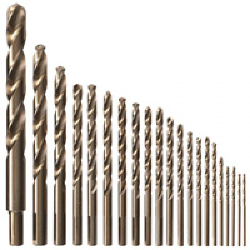 21 pc. Cobalt Metal Drill Bit Set<span class=' ItemWarning' style='display:block;'>Item is usually in stock, but we&#39;ll be in touch if there&#39;s a problem<br /></span>