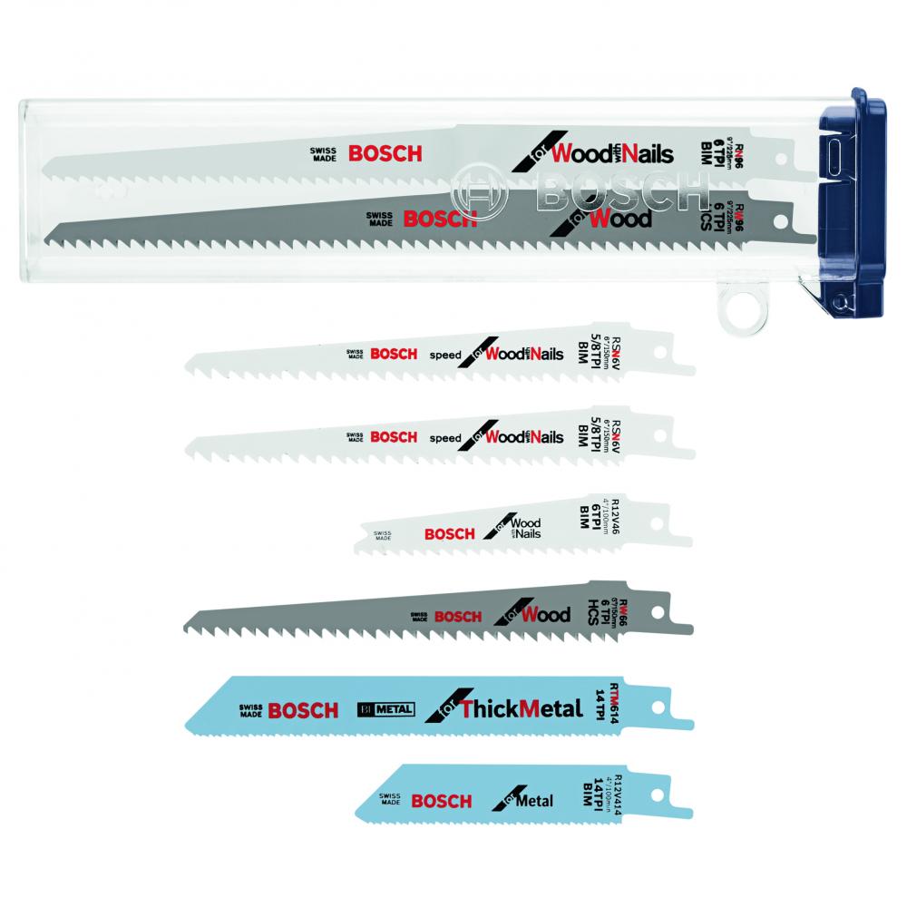 8 pc. Reciprocating Saw Blade Set<span class=' ItemWarning' style='display:block;'>Item is usually in stock, but we&#39;ll be in touch if there&#39;s a problem<br /></span>