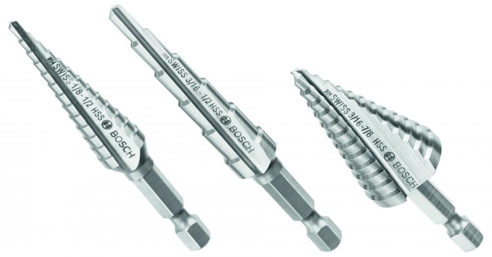 3 pc. Turbo Step Drill Bit Set<span class=' ItemWarning' style='display:block;'>Item is usually in stock, but we&#39;ll be in touch if there&#39;s a problem<br /></span>