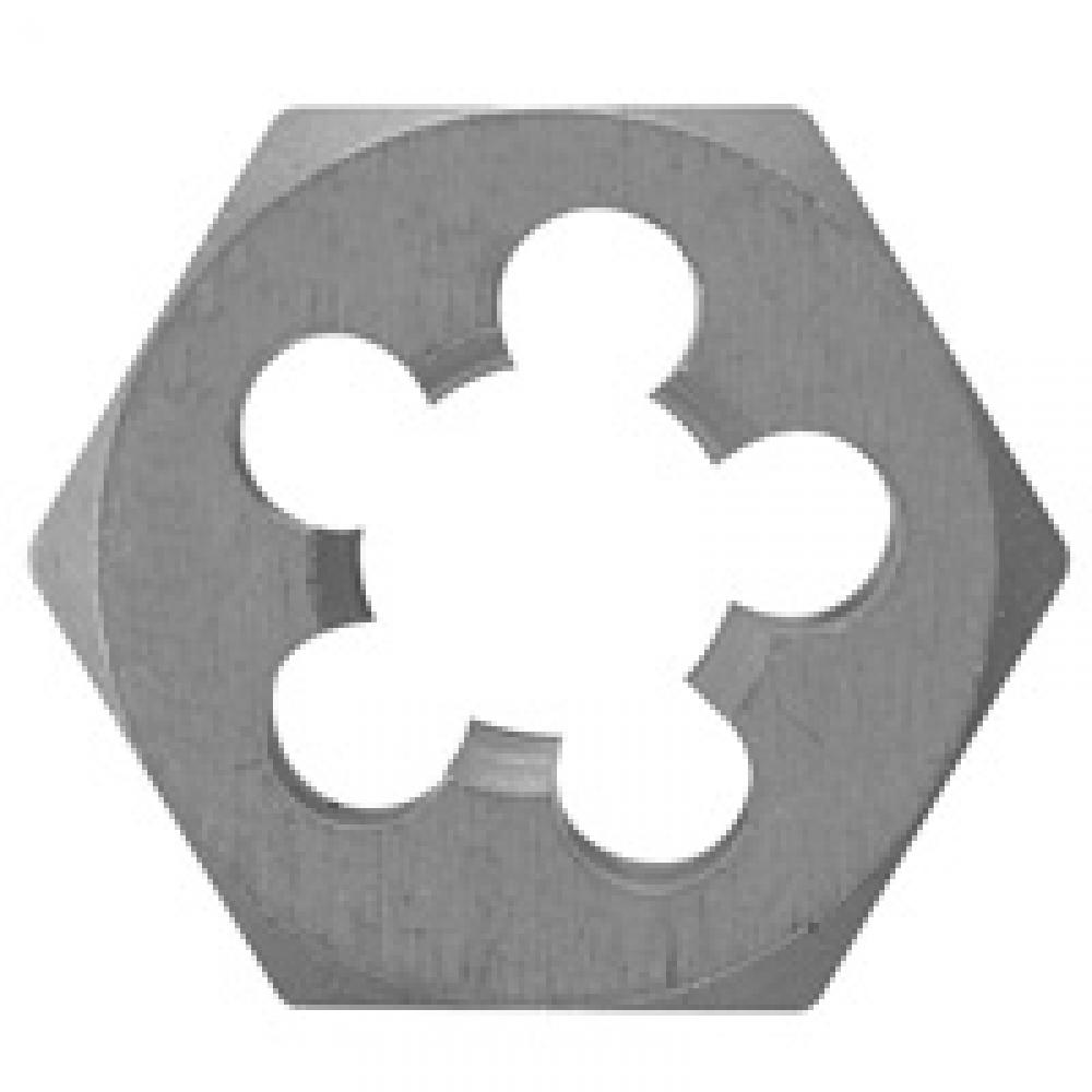 12mm - 1.25 High-Carbon Steel Metric Hex Die<span class='Notice ItemWarning' style='display:block;'>Item has been discontinued<br /></span>