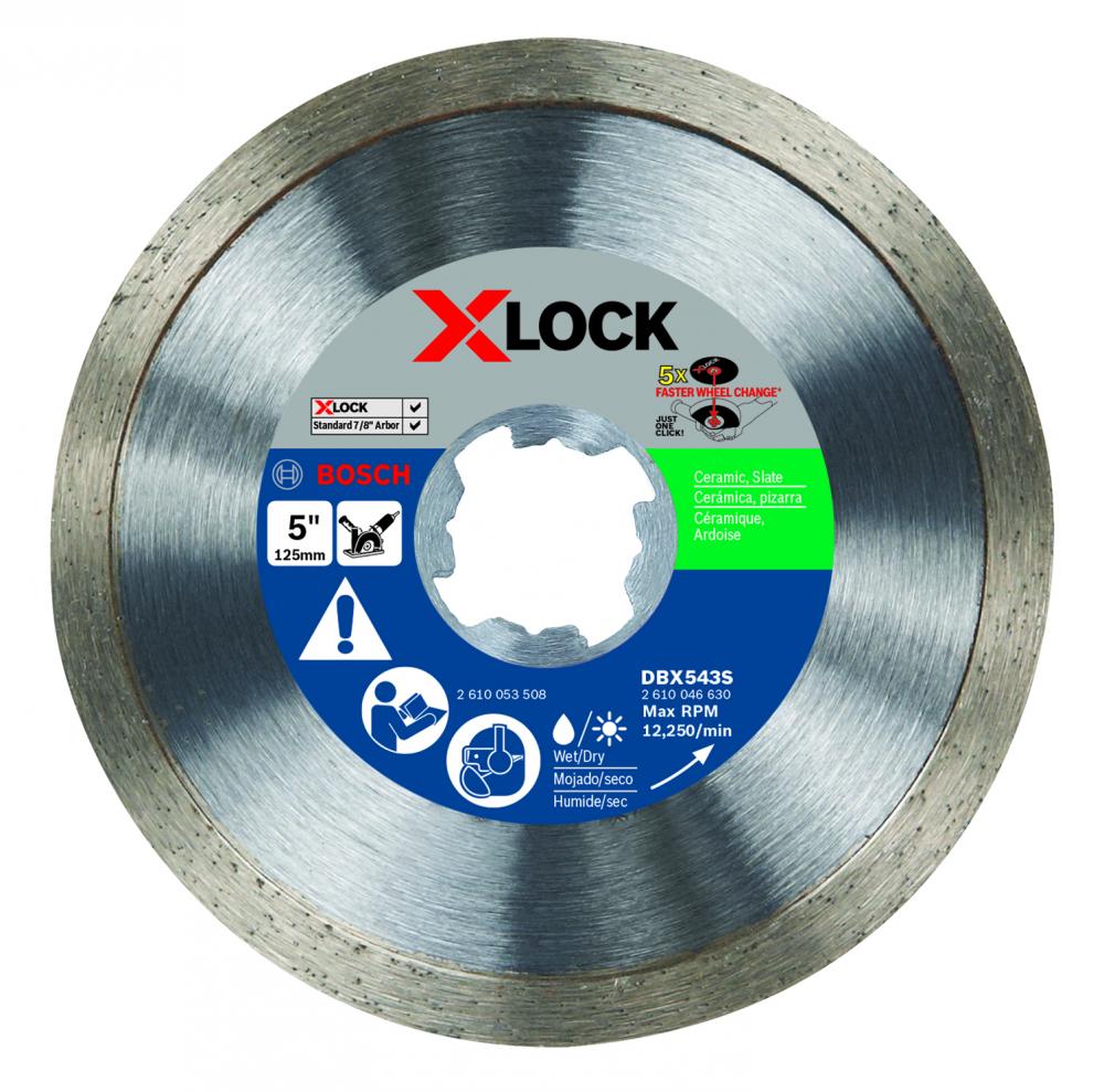 5 In. X-LOCK Diamond Blade<span class=' ItemWarning' style='display:block;'>Item is usually in stock, but we&#39;ll be in touch if there&#39;s a problem<br /></span>