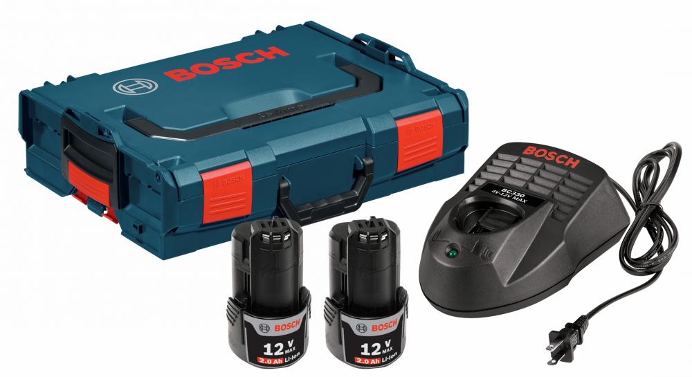 12 V Max Lithium-Ion Starter Kit with L-Boxx® Carrying Case<span class='Notice ItemWarning' style='display:block;'>Item has been discontinued<br /></span>