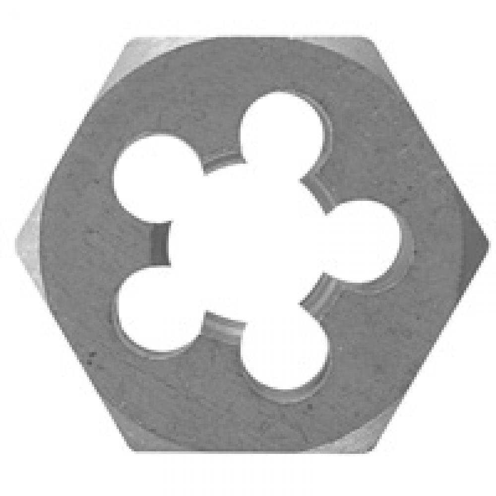 12mm - 1.75 High-Carbon Steel Metric Hex Die<span class='Notice ItemWarning' style='display:block;'>Item has been discontinued<br /></span>