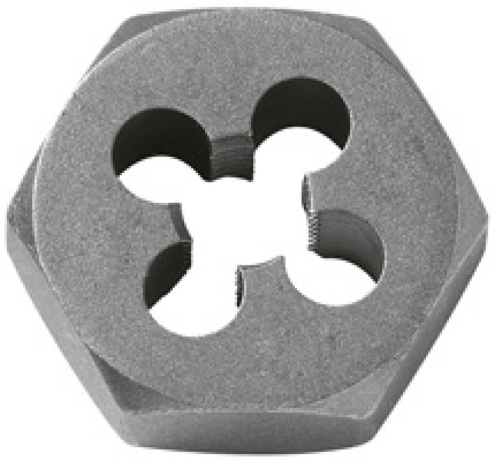 11mm - 1.50 High-Carbon Steel Metric Hex Die<span class='Notice ItemWarning' style='display:block;'>Item has been discontinued<br /></span>