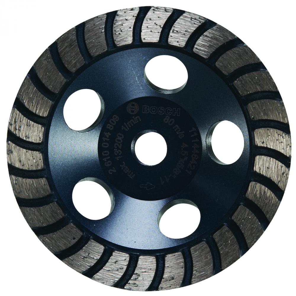 5 In. Turbo Row Cup Wheel<span class=' ItemWarning' style='display:block;'>Item is usually in stock, but we&#39;ll be in touch if there&#39;s a problem<br /></span>