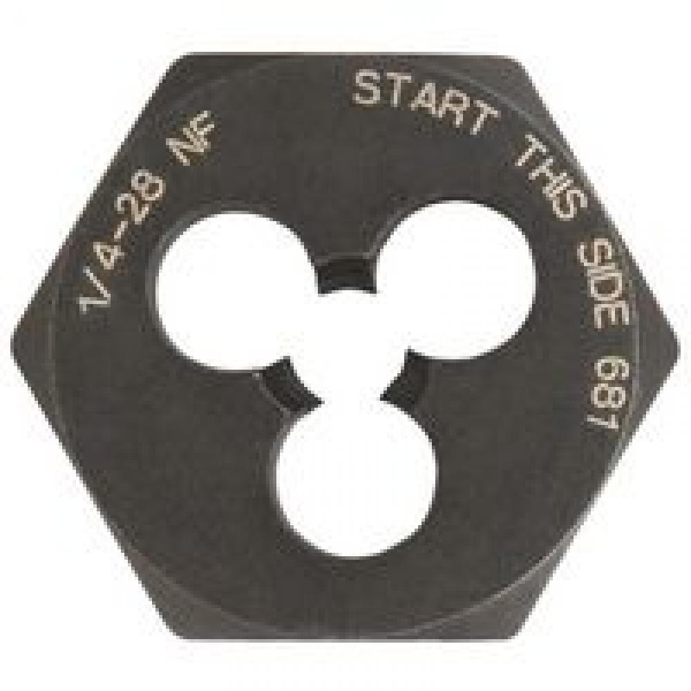 9/16-18 Size and Thread Black Oxide Hex Dies (Bulk)<span class='Notice ItemWarning' style='display:block;'>Item has been discontinued<br /></span>