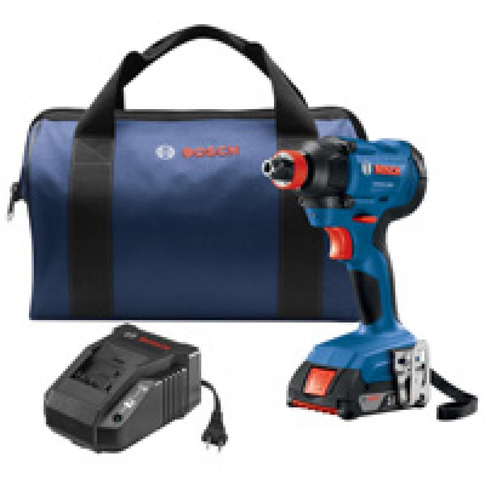 Reconditioned 18V Freak 1/4&#34; and 1/2&#34; Two-In-One Bit/Socket Impact Driver Kit<span class='Notice ItemWarning' style='display:block;'>Item has been discontinued<br /></span>