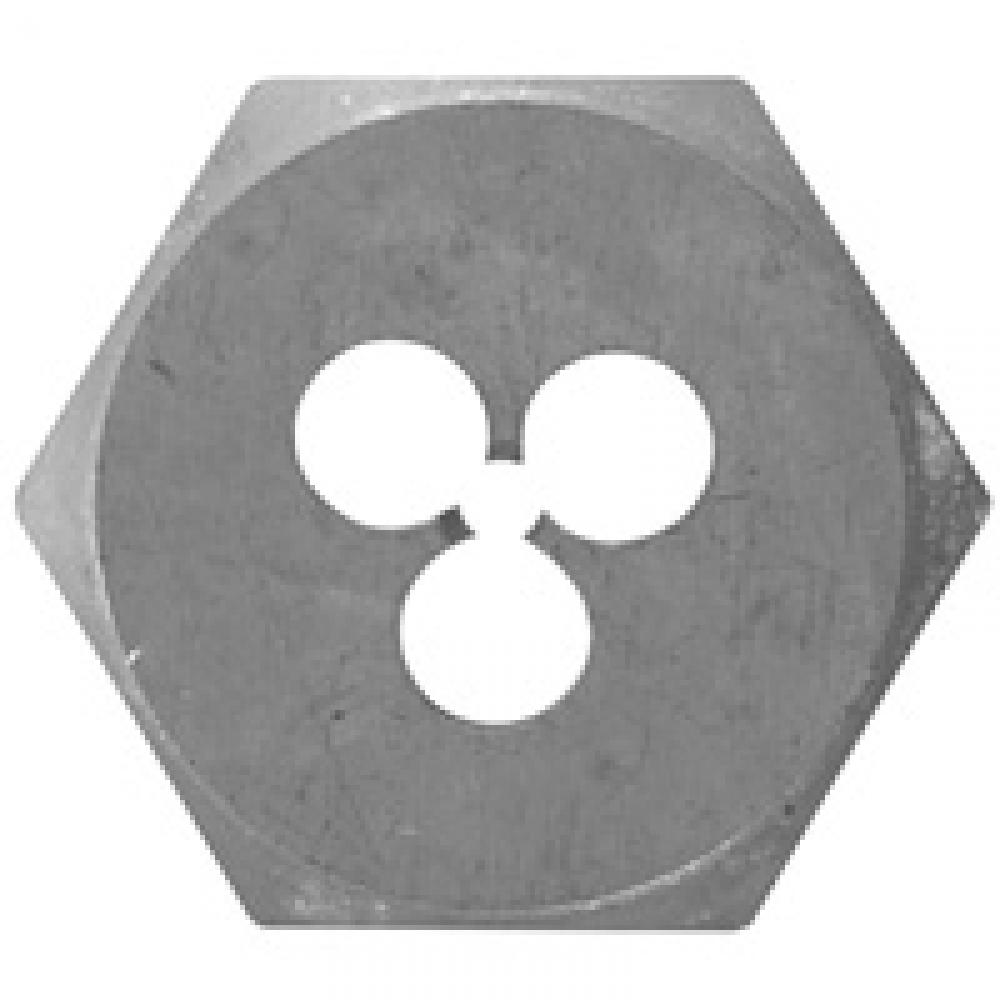 3mm - .60 High-Carbon Steel Metric Hex Die<span class='Notice ItemWarning' style='display:block;'>Item has been discontinued<br /></span>