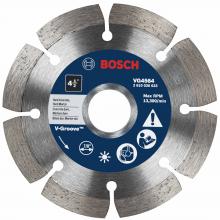 Bosch VG4564 - 4-1/2 In. Seg. Rim V-Groove Blade