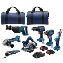 Bosch GXL18V-701B25 Amazon - 18V 7-Tool Combo Kit