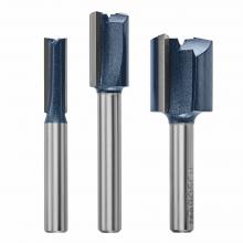 Bosch RBS023XW - 3 pc. Mortising Router Bit Set