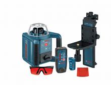 Bosch GRL 300 HVD - Self-Leveling Rotary Laser Kit with Laser Receiver