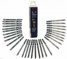 Bosch T30W - 30 pc. T-Shank Jig Saw Blade Set Optimized for Wood