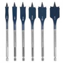 Bosch DSB5006 - 6 pc. Standard Spade Bit Set