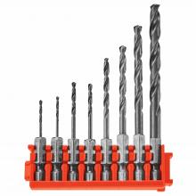 Bosch ITDDV08C - 8 pc. Drill Bit Set with Clip