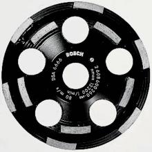 Bosch DC520 - 5" Double Row Segmented Diamond Cup Wheel for Abrasive Materials