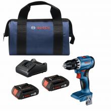 Bosch GSR18V-400B22 - 18V 1/2 In. Drill/Driver Kit