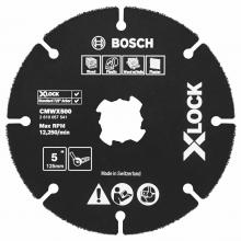 Bosch CMWX500 - 5 In. X-LOCK Carbide Multi-Wheel