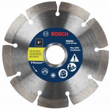 Bosch VG541 - 5 In. Segmented Rim V-Groove Blade