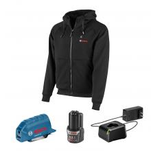 Bosch GHH12V-20SN12 - 12V Max Heated Hoodie Kit - Small