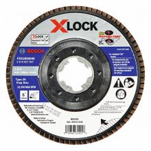 Bosch FDX2950040 - 5 In. X-LOCK 40 Grit Flap Disc