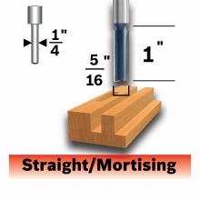 Bosch 85224MC - 5/16 In. Straight Router Bit