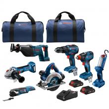 Bosch GXL18V-701B25 - 18V 7-Tool Combo Kit