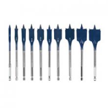 Bosch DSB5010 - 10 pc. Standard Spade Bit Set