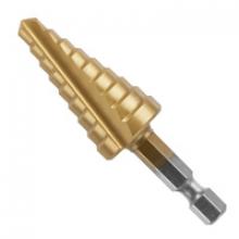 Bosch IMSD46403 - 1/4" to 3/4" Titanium-Coated Impact Step Drill Bit