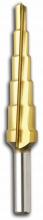 Bosch SDT6 - 3/16" to 1/2" Titanium-Coated Step Drill Bit