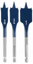 Bosch DSBS5003 - 3 pc. Stubby Length Spade Bit Set