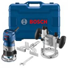 Bosch GKF125CEPK - 1.25 HP (Max) Palm Router Combo Kit