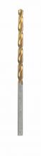 Bosch TI4134 - 12 pc. 7/64" x 2-5/8" Titanium-Coated Drill Bit