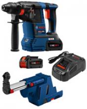 Bosch GBH18V-26K24GDE - 18V EC Brushless SDS-plus® Bulldog™ 1 In. Rotary Hammer Kit with Dust Collection Attachment