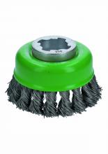 Bosch WBX329 - 3 In. X-LOCK Knotted Wire Cup Brush