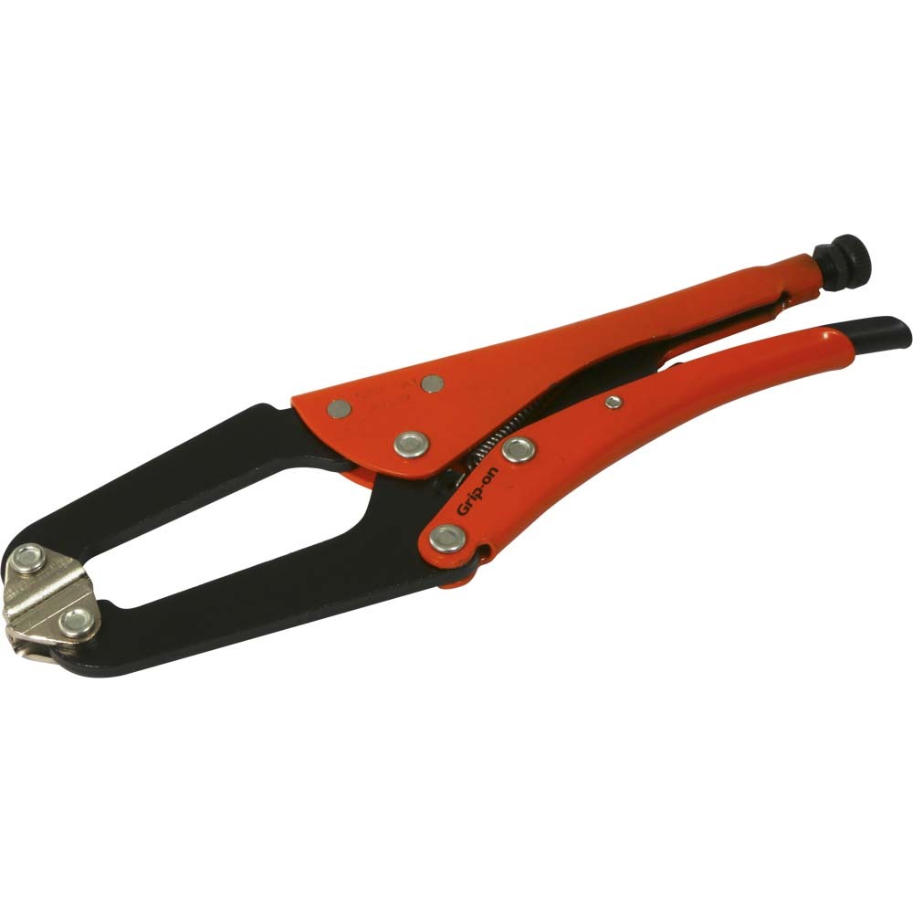 12&#34; Locking C-clamp Plier, With Self Levelling Jaw, 3-15/16&#34; Jaw Opening<span class=' ItemWarning' style='display:block;'>Item is usually in stock, but we&#39;ll be in touch if there&#39;s a problem<br /></span>