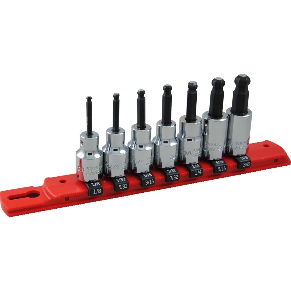 7 Piece 3/8&#34; Drive Torx Head Socket Set, T7 - T21<span class=' ItemWarning' style='display:block;'>Item is usually in stock, but we&#39;ll be in touch if there&#39;s a problem<br /></span>