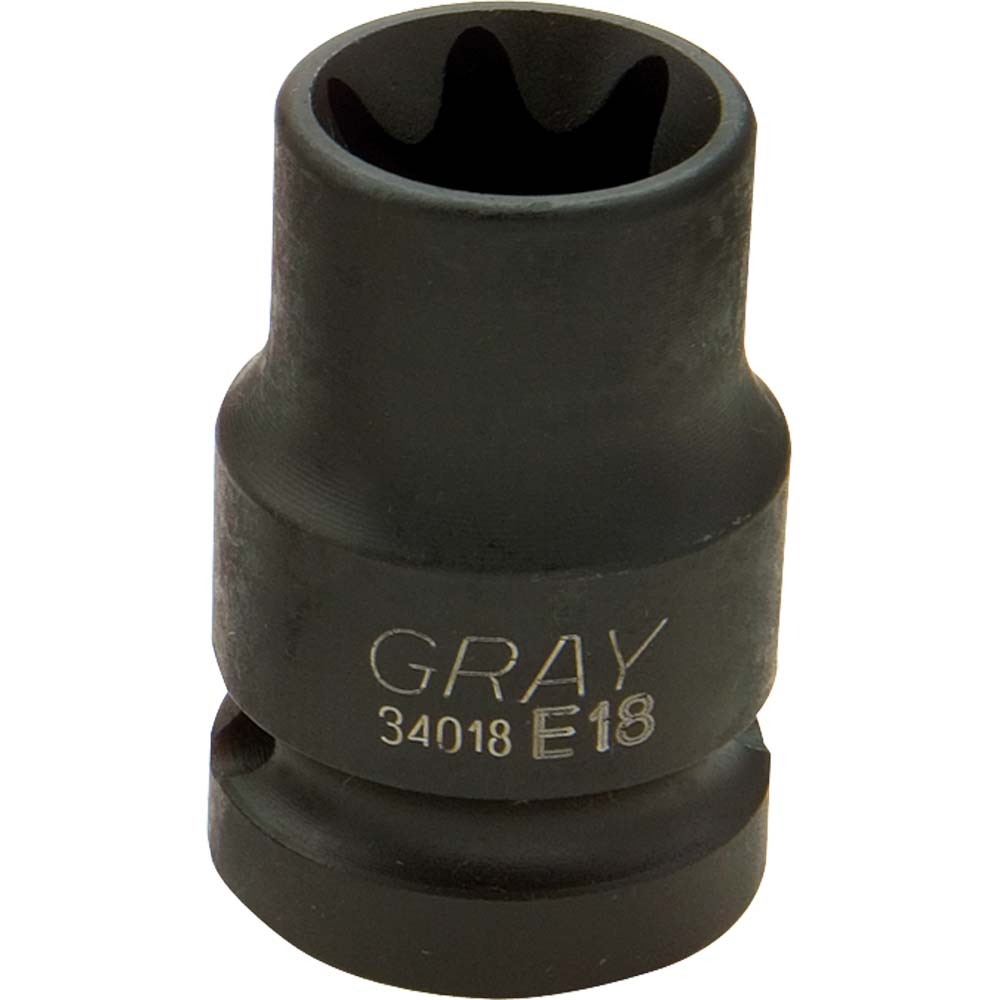 1/2&#34; Drive E18 Female Torx Socket<span class=' ItemWarning' style='display:block;'>Item is usually in stock, but we&#39;ll be in touch if there&#39;s a problem<br /></span>