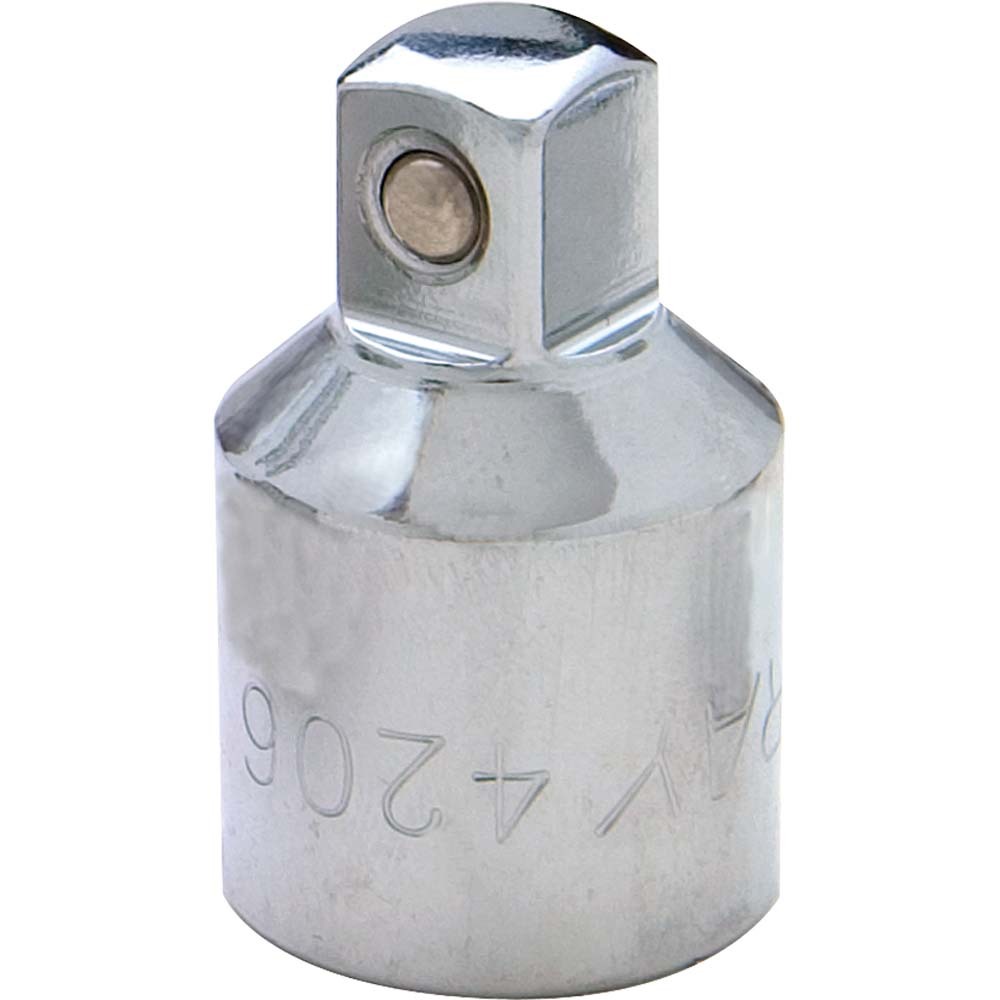 Chrome Adapter, 1/2&#34; Female X 3/8&#34; Male<span class=' ItemWarning' style='display:block;'>Item is usually in stock, but we&#39;ll be in touch if there&#39;s a problem<br /></span>